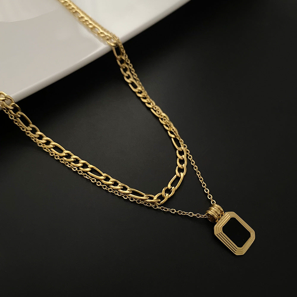 Black stone - Amyra's Jewellery