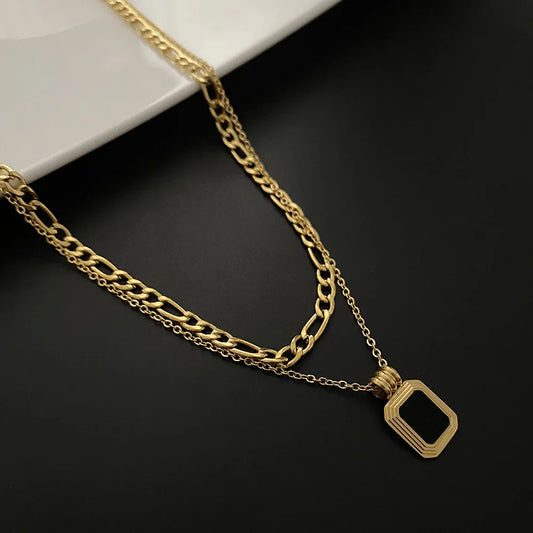 Black stone - Amyra's Jewellery