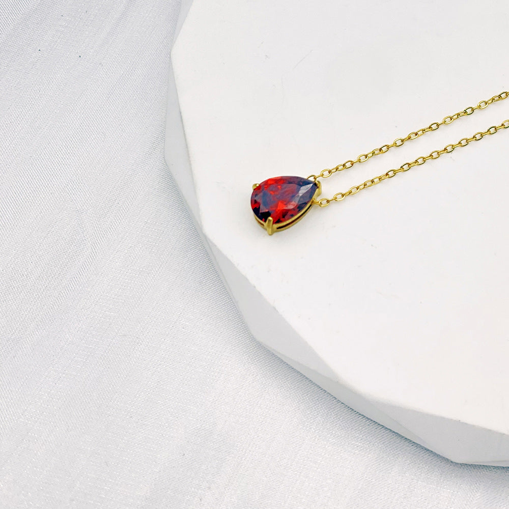 BirthStone Necklace - Amyra's Jewellery
