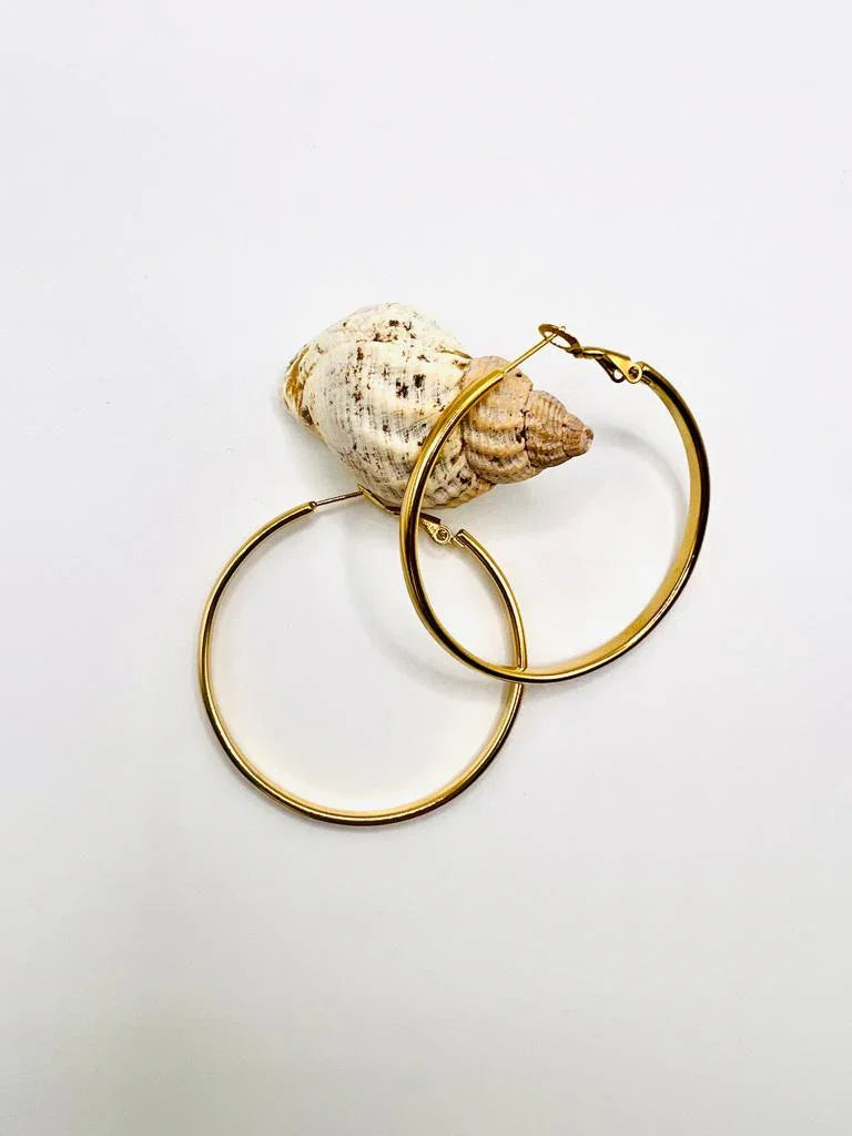 Elegant Hoops - Amyra's Jewellery