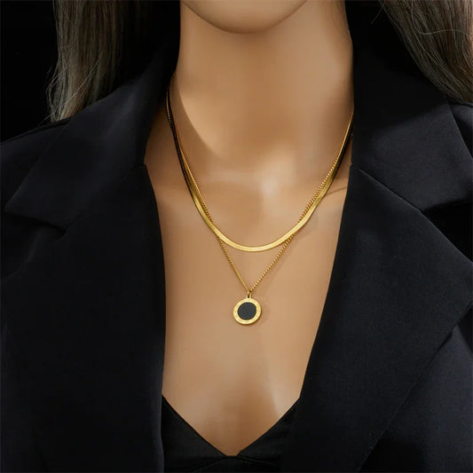 Black stone - Amyra's Jewellery