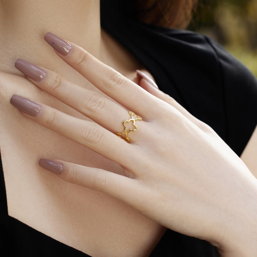 Clover Ring - Amyra's Jewellery