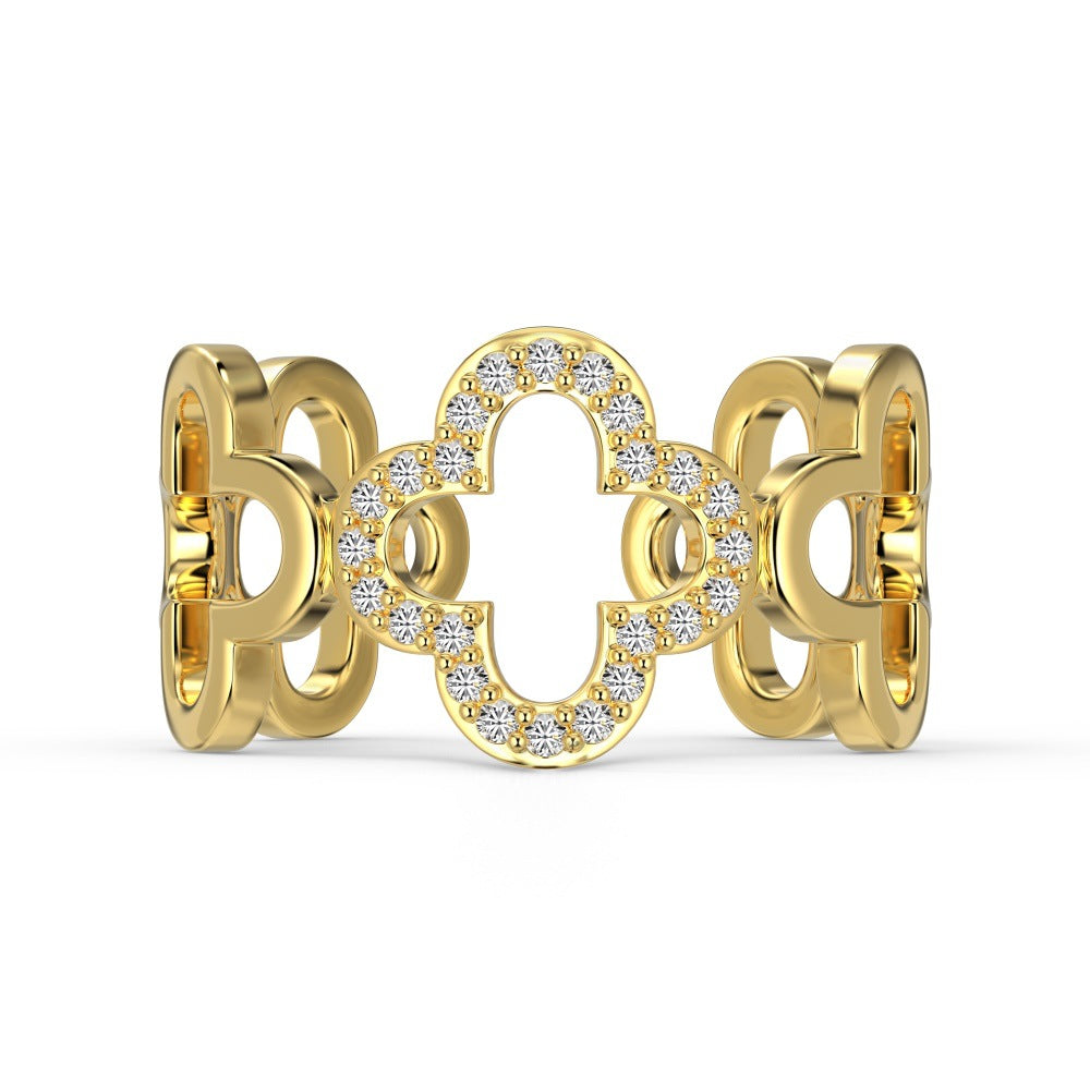 Clover Ring - Amyra's Jewellery