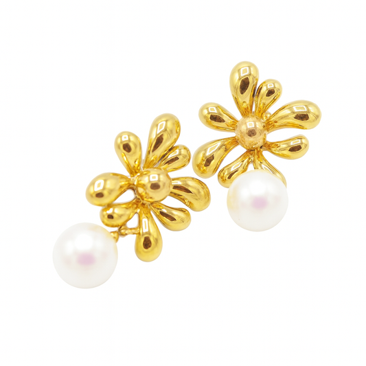 Gold Flower Pearl