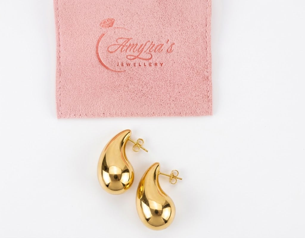 Water drop earrings