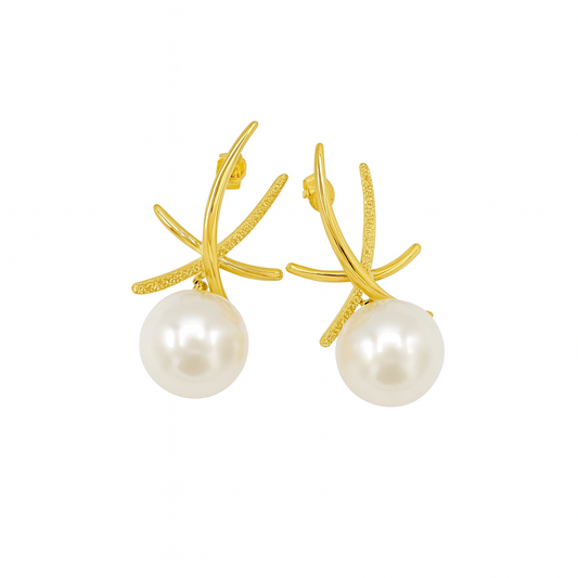 Gold Pearl Drop