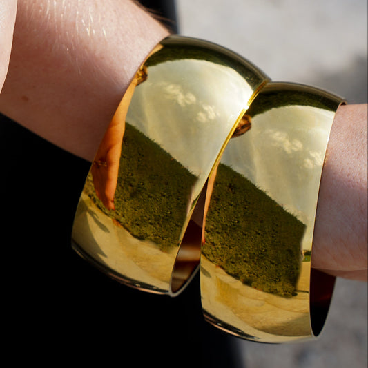 Gold Wide Cuff