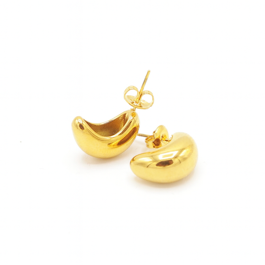 Gold Sculptural Drop
