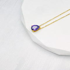 BirthStone Necklace - Amyra's Jewellery