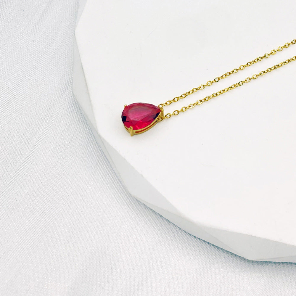 BirthStone Necklace - Amyra's Jewellery