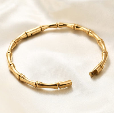 The Bamboo Bangel - Amyra's Jewellery