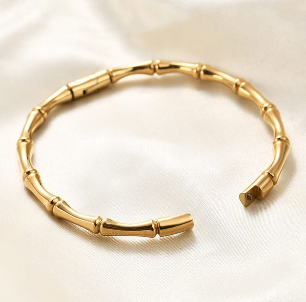 The Bamboo Bangel - Amyra's Jewellery