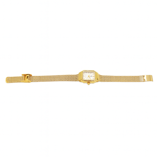 Gold Square Mesh
