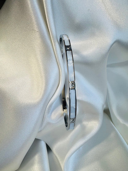 Celeste Slim Bangle - Amyra's Jewellery