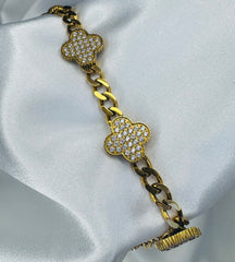 Clover Chain Bracelet - Amyra's Jewellery