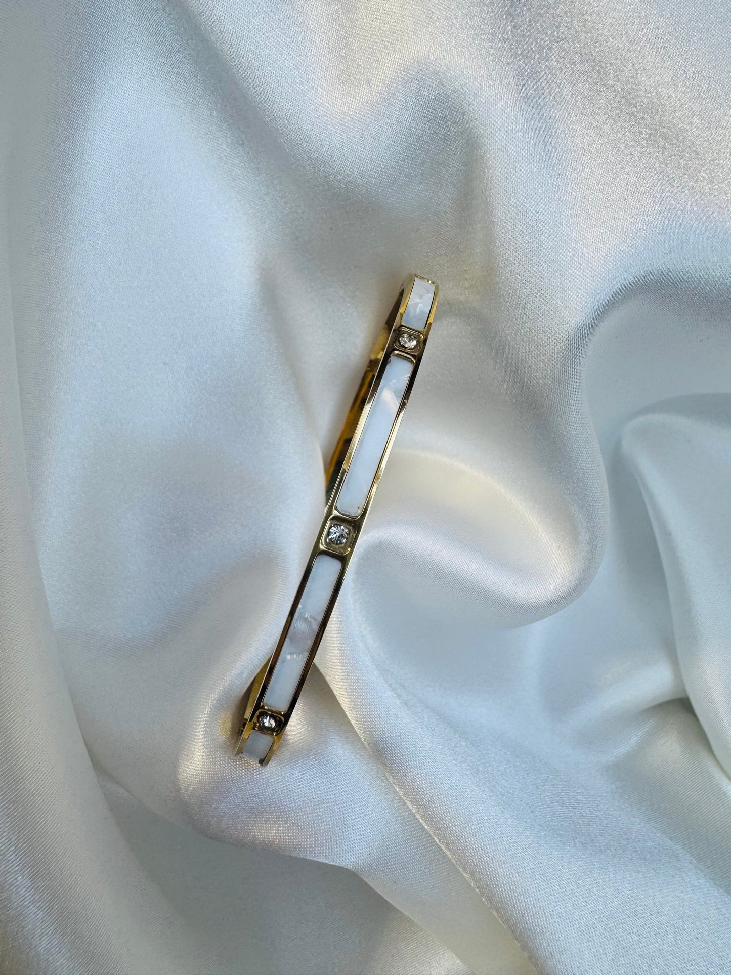 Celeste Slim Bangle - Amyra's Jewellery