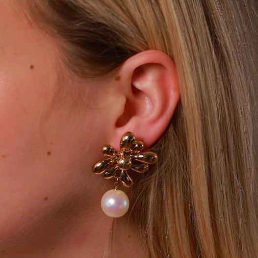 Gold Flower Pearl