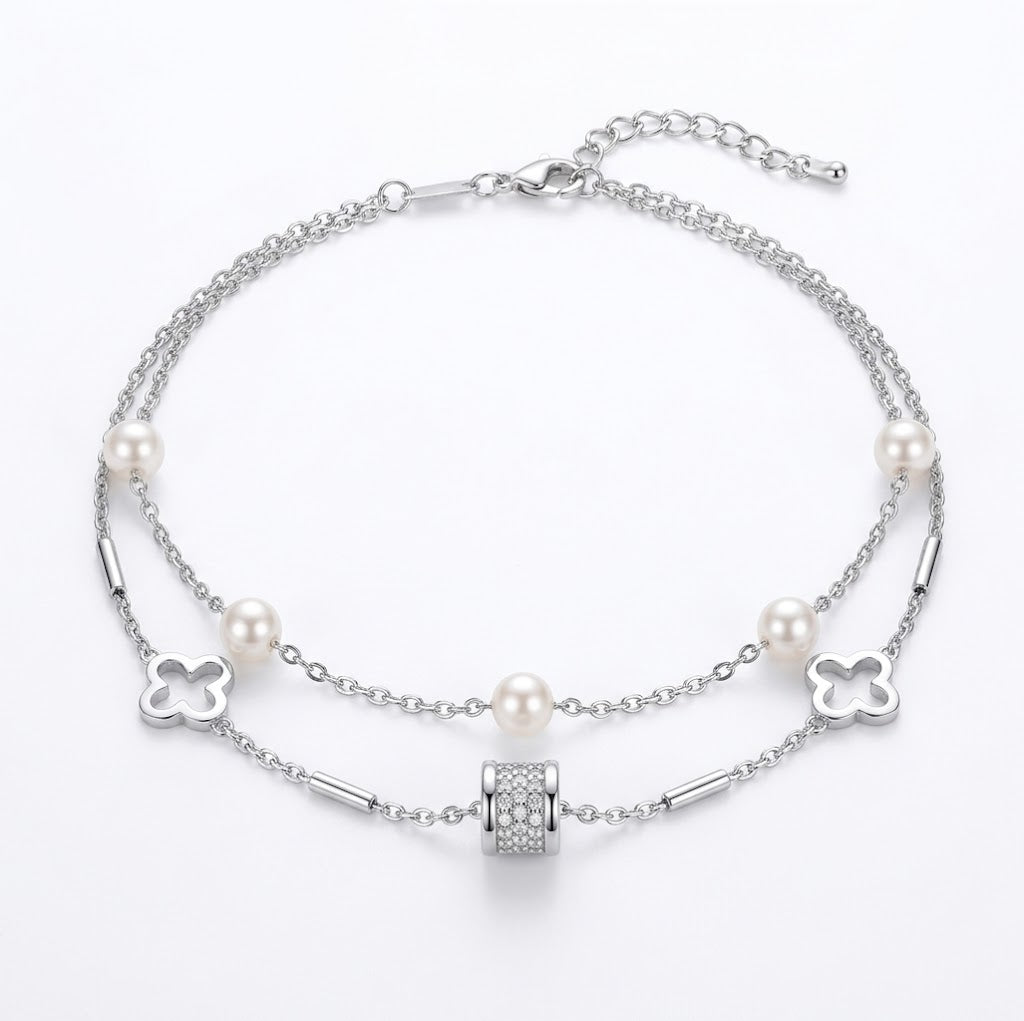 Clover Anklet