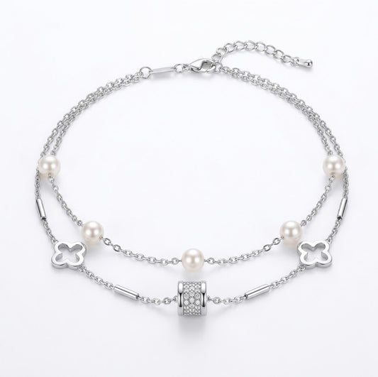 Clover Anklet